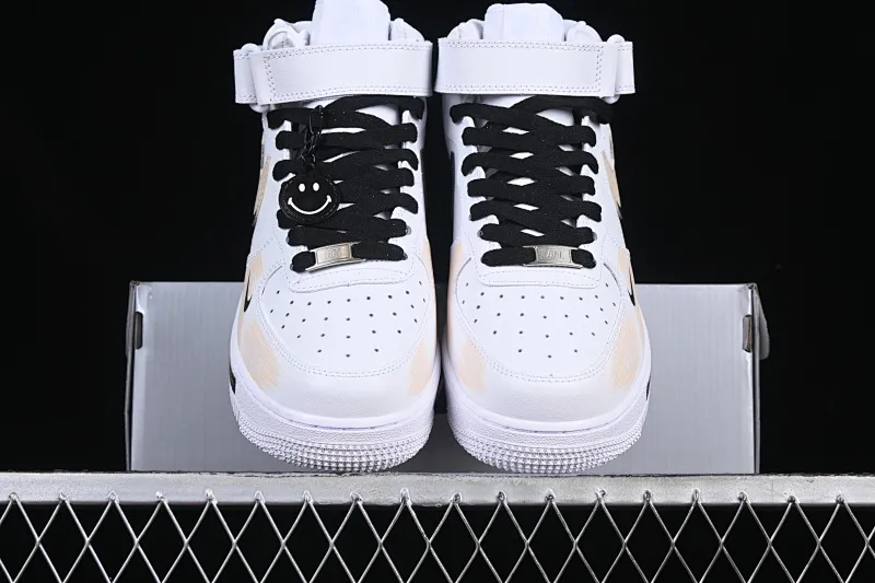 All Categories Nk Air Force 1 Air Force Series Nk Air Force 1 Mid Air Force Mid Nk Air Force 1'07 Mid Broken Hook Inkjet Painting Second Dimension Theme Air Force One Mid Casual Sneakers ZH0316-058